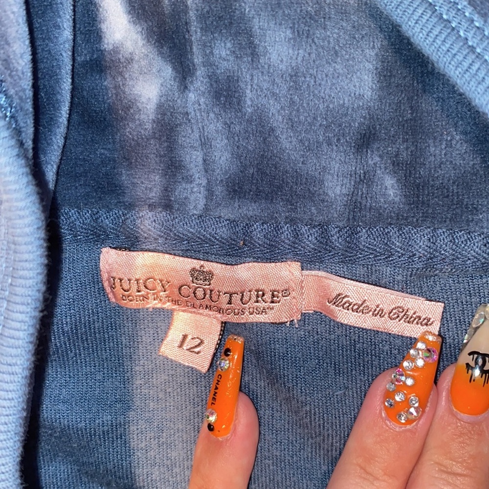 NWOT~MATCHING SET VELOUR JUICY COUTURE - GIRLS 12 - Picture 8 of 8